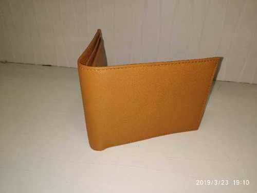 Leather Gents Purse Design: Plain