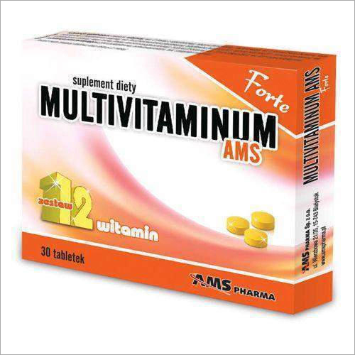 Multivitamin Ams Tablet Organic Medicine
