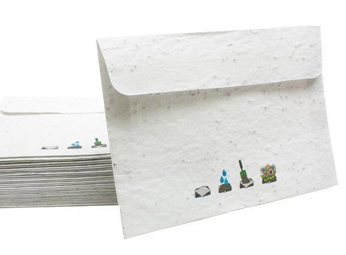 Customizable Seed Paper Envelop