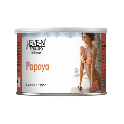 350gm Papaya White Wax