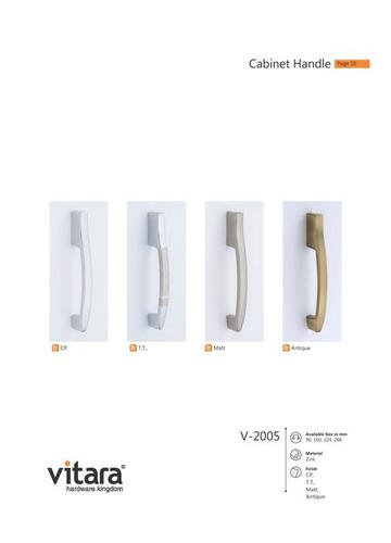 Furniture Cabinet Handle Application: Door