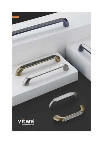 White Metal Cabinet Handles Application: Door