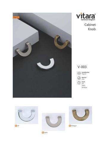 Brass Cabinet Knob Application: For Door And Window Use
