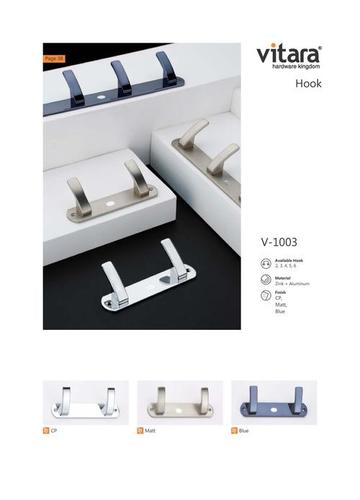 Aluminum Wall Hook - Stainless Steel Screen Netting, 4 to 6 Inch Size, White Finish | Ideal for Door and Window Use