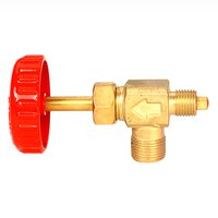 F Type Brass Canteen Burner Valve