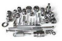 Cnc Turned Components - Steel, Custom Size, Silver Finish | Faultless Quality, Timely Delivery, 100% Customer Satisfaction