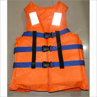 Marine Life Jacket - Epe Foam, 122x59 Cm Dimensions, Multicolour | Waterproof Nylon, 1 Year Warranty, 165 Newton Buoyancy, 3 Heavy Duty Straps