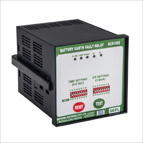 Metal Battery Earth Fault Relay