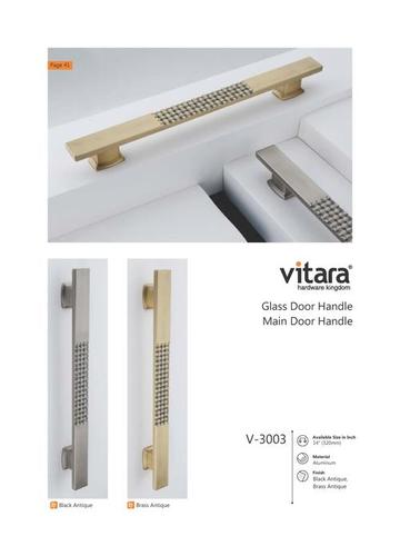 Golden Aluminium Door Handles