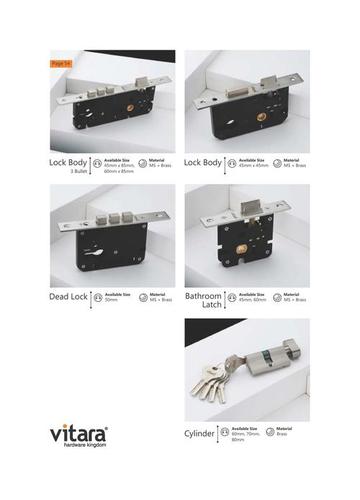 Mortise Lock Body Application: For Door And Window Use