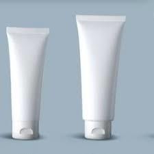 Plastic Cosmetic Tubes - Color: White