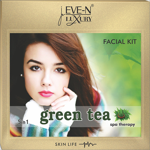 Facial Kit 5In1 Green Tea Easy To Use
