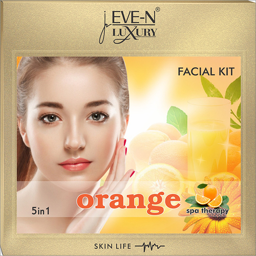 Facial Kit 5In1 Orange Easy To Use