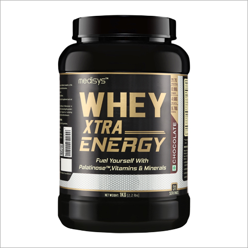 Whey Xtra Energy Protein Dosage Form: Powder
