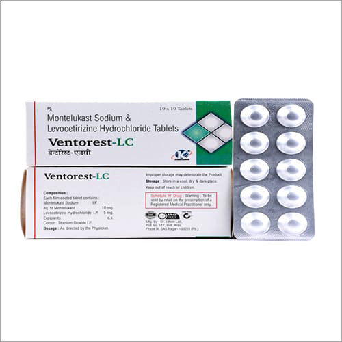 Montelukast Sodium And Levocetirizine Hydrochloride Tablet