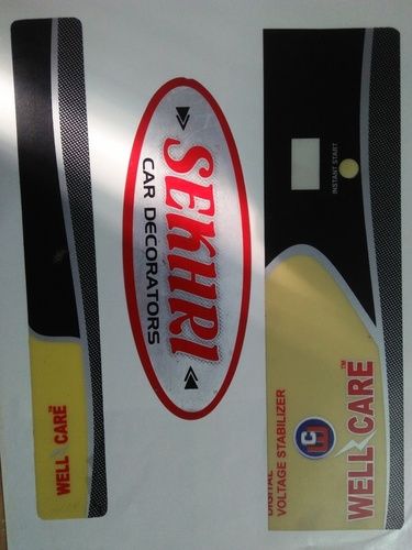 18X5 Cm Size Classic Rectangular Pvc Material Alto Car Sticker For Vehicles  Hardness: Hard at Best Price in New Delhi