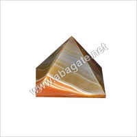 Chakra Pyramid Crystal - Agate, 25mm To 35mm | Multicolor Mineral Gemstones For Meditation, Healing, And Energy Amplification