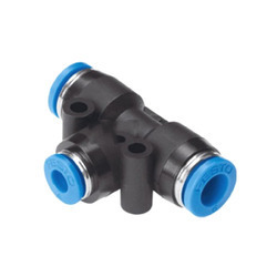 Festo Push-in-t Connector - Stainless Steel, 3x2 Mm, Black | High Strength, Accurate Dimensions, Easy Installation For Industrial Use