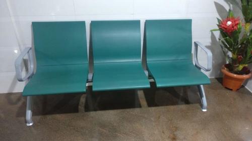 Airport Waiting Chair - Plastic with Steel Frame | Easy to Clean, Comfortable Seating Solution for Travel Spaces