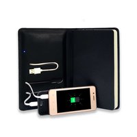 Mini Techbook with 2500 mAh Power Bank