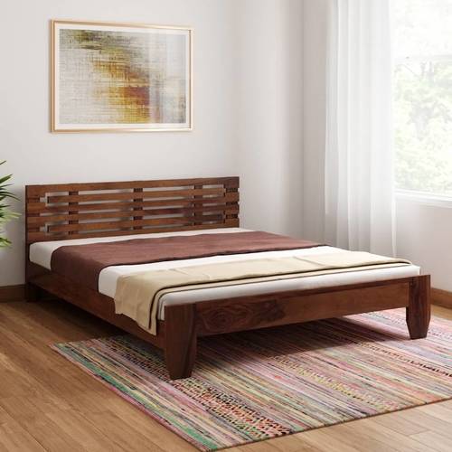 Handmade Fn Bed Solid Sheesham Wood Without Box