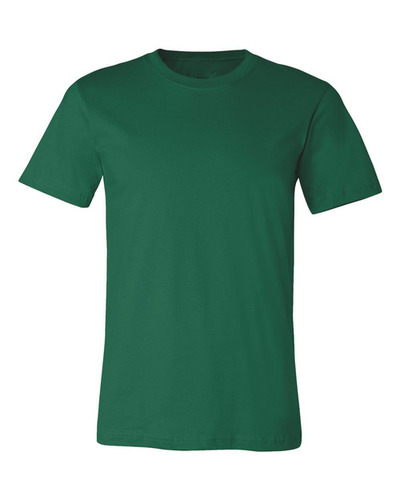 Green Biowash T-Shirt for Men - 100% Cotton, Sizes S-XL, Plain Design, Half Sleeve, Perfect for All Seasons, Appealing Casual Wear