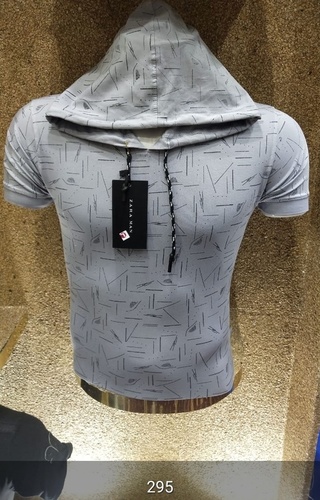 Round Neck T-Shirt - Cotton Fabric, Sizes M/L/XL, Printed Design, O-Neck Style, Short Sleeves, For Males, Warranty: One-Time Wash