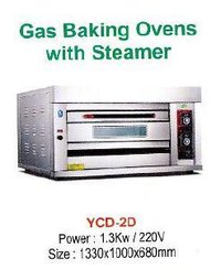 Gas Baking Ovens With Steamer