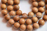 Sandalwood Beads Semi Finished