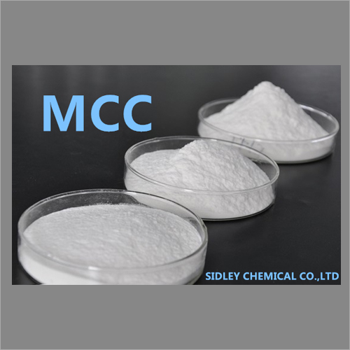 Microcrystalline Cellulose By SIDLEYCHEM