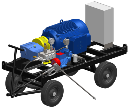 High Pressure Hydro Blasting System