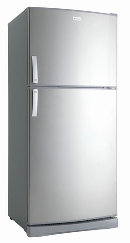 Stainless Steel With Metallic Nickel Cabinet Refrigerators