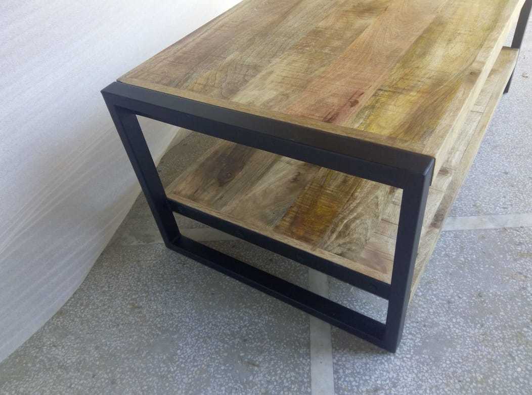 Industrial Wooden Coffee Table