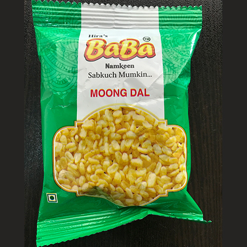 Moong Dal Namkeen - Regular Size Salty Flavor | Deep Fried Easy to Digest Freshness Retaining Packaging