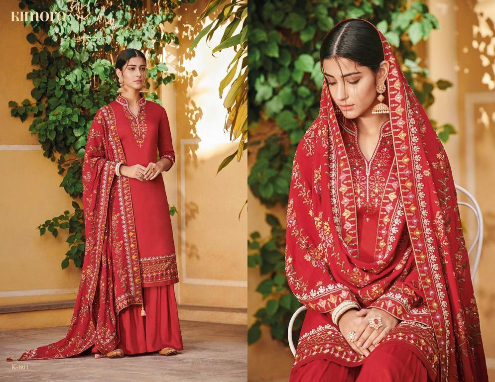 Embroidery Work Palazzo Suits