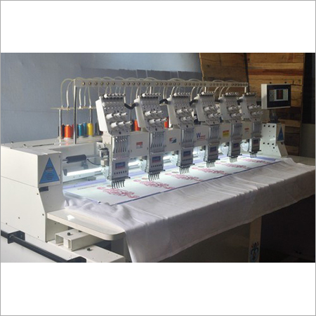 Six Head Computer Embroidery Machine