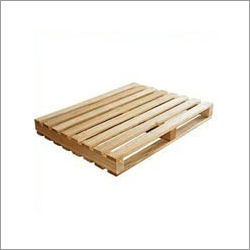 Reversible Wooden Pallet - Color: Brown