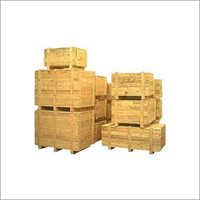 Heavy Duty Wooden Crate - Color: Brown