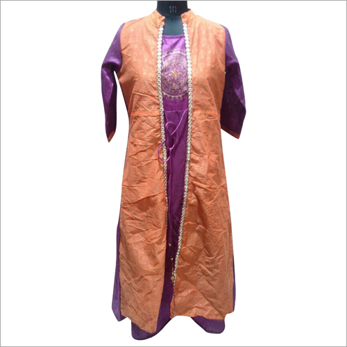 Ladies Jacket Kurtis - Cotton, Rayon, Chanderi Silk | Custom Colors, All Sleeve Styles, Trendy Designs