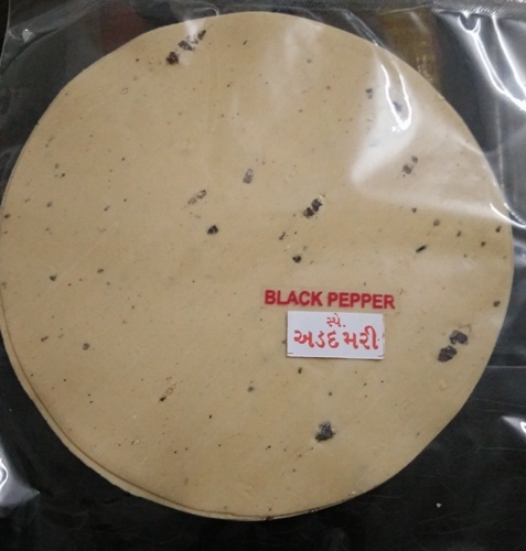 Black Pepper (Mari) Papad Additives: No Artificial Additives