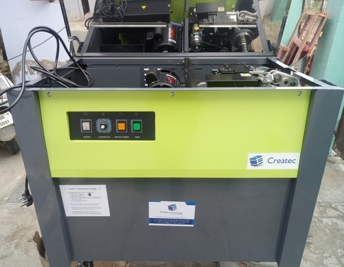 Bundle Packing Machine - Dimensions 910 x 580 x 750 mm, Weight 100.00 Kgs, Power 400 W, Speed 1.5 Sec/Strap | Durable Design, Fast Strapping, Easy Operation