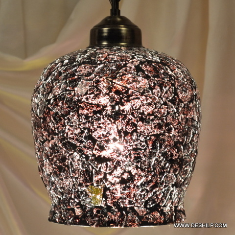 Crystalsilver Hanging Accent - Color: Brown
