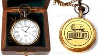 Platinum Pocket Watch A   Golden Fleece