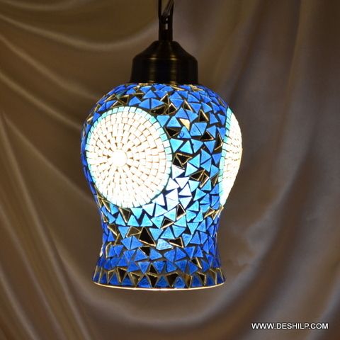 Decorated Glass Mosaic Wall Hanging