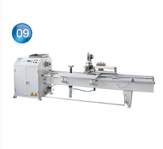 TWC36-C Lifting Roller Type Horizontal NC Wrapping Machine - Tie Rod 200mm x 1800mm, Silver, 1.5kW+0.09kW Motor, 4130x850x1480mm | Auto Tension Control, Distance Control, Air Supply 0.4-0.6Mpa