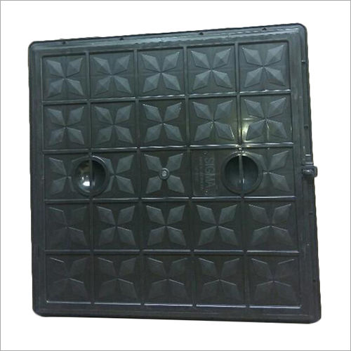 Grey Iron Plastic Square Manhole Cover