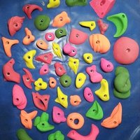 Climbing Holds - Fiber Putty Material, Custom Width Adaptability | Suitable For Rock Climbing, Climbing Walls, And Molding Climbing Holds