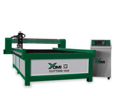 Table Plasma Cutting Machine - Stainless Steel, Aluminum, 1300x2500/1500x3000/2000x4000mm, Green | Servo/Step Motor, 0.2mm Accuracy, 15000mm/min Speed, Precise Fast Cuts