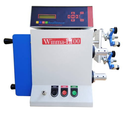 Two Spindle Coil Machine - Stainless Steel, 110 Kilograms | Wire Winding Machine with Enhanced Durability and Precision Engineering