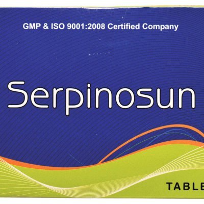 Ayurvedic Hyper Tention Medicine Ayursun Serpinosun Tablet